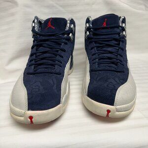 Men's Nike Air Jordan 12 International Flight Retro Blue BV8016-445 Size 11